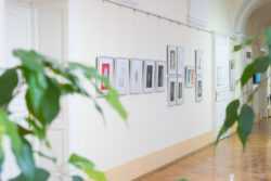 Ausstellungsansicht Zivilcourage von der HIB Liebenau in der Jugendgalerie des Grazer Rathauses