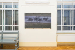 Ausstellungsansicht der Ausstellung Spur von Natascha Reiterer in der Fotogalerie im Grazer Rathaus