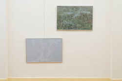 Ausstellungsansicht der Ausstellung Spur von Natascha Reiterer in der Fotogalerie im Grazer Rathaus