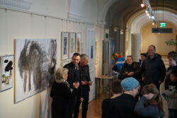 Ausstellungseröffnung Das ist mein inneres Ich, Waldorfschule Karl Schubert Graz in der Jugendgalerie des Grazer Rathauses