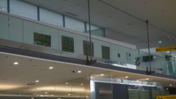 Ausstellungsansicht Galerie am Flughafen Graz, Green Horizon von Noel Paine