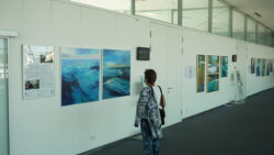 Ausstellungseröffnung Lalo Srkalovic Wasser, Galerie am Flughafen Graz