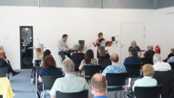 Ausstellungseröffnung Lalo Srkalovic Wasser, Galerie am Flughafen Graz