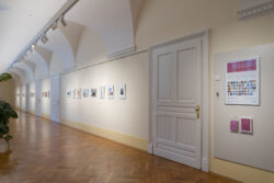 Ausstellungsansicht A Portrait of the Artist in der Fotogalerie im Grazer Rathaus