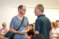 Lesung ISOP Stimmen der Gerechtigkeit: Literatur als Widerstand Alexander Sitzmann, Robert Reithofer