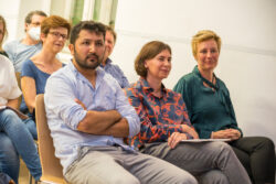 Lesung ISOP Stimmen der Gerechtigkeit: Literatur als Widerstand Fatah Farzam, Tanja Maljartschuk, Noemi Kiss