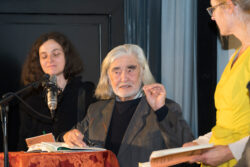Lesung Yodgor Obid Auf meinen Wimpern trage ich die Welt und Filmvorführung Writers in Exile