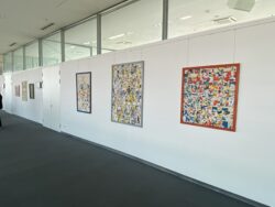 Eröffnung Neuverdichtungen von Angela Flois in der Galerie am Flughafen Graz