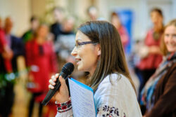 Ausstellungseröffnung Kraft des Lebens vom Ukrainischen Kulturverein Ridna Domivka in der Jugendgalerie im Grazer Rathaus