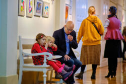 Ausstellungseröffnung Kraft des Lebens vom Ukrainischen Kulturverein Ridna Domivka in der Jugendgalerie im Grazer Rathaus