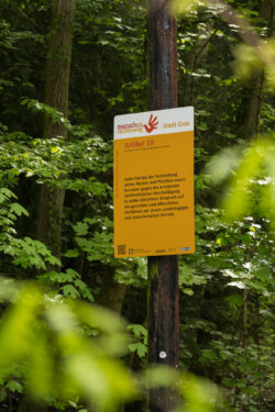 Menschenrechtsweg Stadt Graz Leechwald