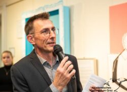 Eröffnung Blick nach vorne 450 Jahre Akademisches Gymnasium Graz Jugendgalerie im Grazer Rathaus