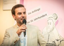 Eröffnung Blick nach vorne 450 Jahre Akademisches Gymnasium Graz Jugendgalerie im Grazer Rathaus