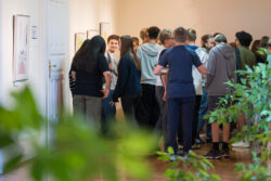 Eröffnung Spuren und Visionen BRG Körösi Jugendgalerie im Grazer Rathaus