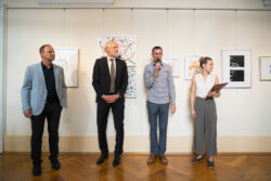 Eröffnung Spuren und Visionen BRG Körösi Jugendgalerie im Grazer Rathaus