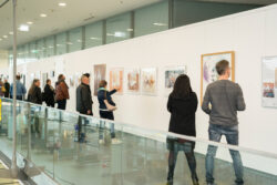 Eröffnung Wachstum Marjan Habibian Galerie am Flughafen Graz