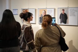 Eröffnung gestern heute morgen Jugendgalerie im Grazer Rathaus