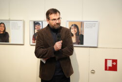 Eröffnung gestern heute morgen Jugendgalerie im Grazer Rathaus