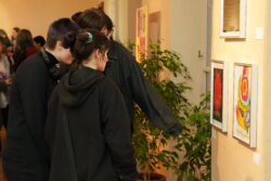 Eröffnung gestern heute morgen Jugendgalerie im Grazer Rathaus