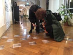 Eröffnung gestern heute morgen Jugendgalerie im Grazer Rathaus