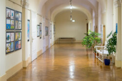 Kinderrechtemeile Jugendgalerie im Grazer Rathaus