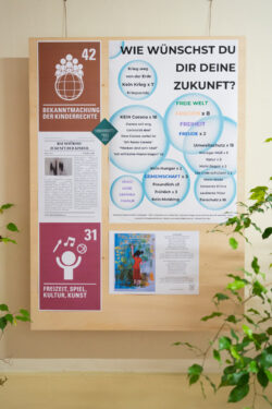 Kinderrechtemeile Jugendgalerie im Grazer Rathaus