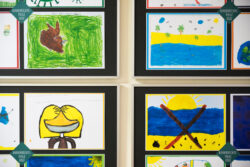 Kinderrechtemeile Jugendgalerie im Grazer Rathaus