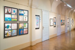 Kinderrechtemeile Jugendgalerie im Grazer Rathaus