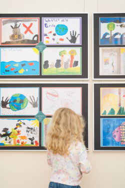Kinderrechtemeile Jugendgalerie im Grazer Rathaus