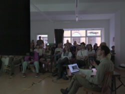 Artist Talk Benjamin Jones raum, Griesgasse 26