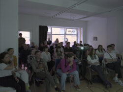Artist Talk Benjamin Jones raum, Griesgasse 26