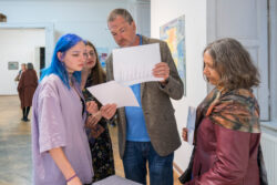 Ausstellungseröffnung Friederike Schwab und Anna-Sophia Graf in der Galerie Centrum