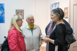 Ausstellungseröffnung Friederike Schwab und Anna-Sophia Graf in der Galerie Centrum