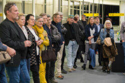 Ausstellungseröffnung Flügel von Lena Feitl, Galerie am Flughafen Graz