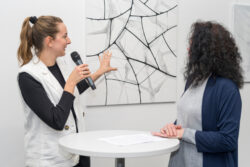 Ausstellungseröffnung Flügel von Lena Feitl, Galerie am Flughafen Graz