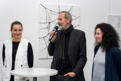 Ausstellungseröffnung Flügel von Lena Feitl, Galerie am Flughafen Graz