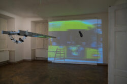 Ausstellungseröffnung Galaxienumarmung im Zentrum von Mirko Maric