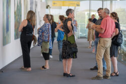 Eröffnung Reise-Notizen von Luis Rivera in der Galerie am Flughafen Graz