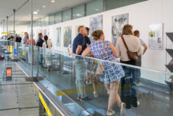 Eröffnung Reise-Notizen von Luis Rivera in der Galerie am Flughafen Graz