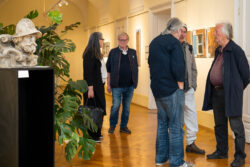 Ausstellung foto : grafik von Andreas Ledl in der Fotogalerie im Grazer Rathaus