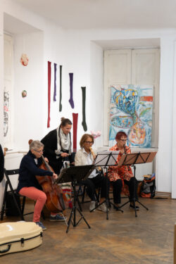 Eröffnung GOLLOS JETZT, Familie Gollowitsch in der Galerie Centrum