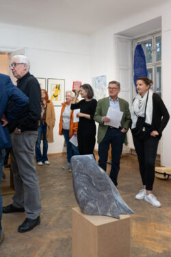 Eröffnung GOLLOS JETZT, Familie Gollowitsch in der Galerie Centrum