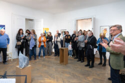 Eröffnung GOLLOS JETZT, Familie Gollowitsch in der Galerie Centrum