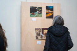 Ausstellung In Bewegung der Modellschule Graz in Jugendgalerie im Grazer Rathaus