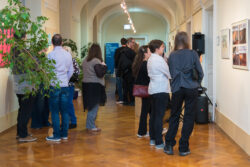Ausstellung In Bewegung der Modellschule Graz in Jugendgalerie im Grazer Rathaus
