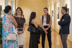 Eröffnung der Ausstellung Between the Lines von Anja Harrer und Nora Obergeschwandner in der Fotogalerie im Grazer Rathaus