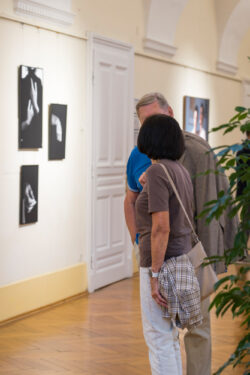 Eröffnung der Ausstellung Between the Lines von Anja Harrer und Nora Obergeschwandner in der Fotogalerie im Grazer Rathaus