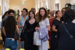 Eröffnung der Ausstellung Between the Lines von Anja Harrer und Nora Obergeschwandner in der Fotogalerie im Grazer Rathaus
