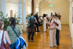 Eröffnung der Ausstellung Between the Lines von Anja Harrer und Nora Obergeschwandner in der Fotogalerie im Grazer Rathaus