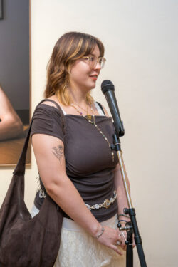 Eröffnung der Ausstellung Between the Lines von Anja Harrer und Nora Obergeschwandner in der Fotogalerie im Grazer Rathaus